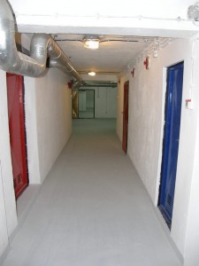 Dvorana - okrečeno i obojano